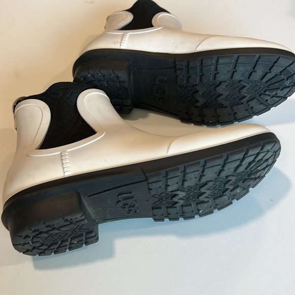 Ugg - rubber ankle bootss, shearling, 39 - Picture 4 of 8